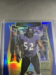 Ray Lewis 2016 Panini Select Blue Prizm Ravens #79 141/149 - Imagen 1 de 4