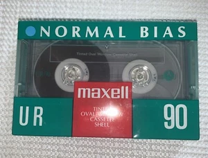 Cintas de casete de audio Maxell sesgo normal UR 90 minutos/135 m selladas - Imagen 1 de 5