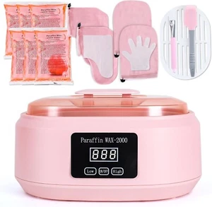 Paraffin Wax Machine for Hand and Feet - 3500ml Hot Wax Hand Wax Machine with 6 - Picture 1 of 6