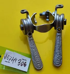 GIAN ROBERT DOWN TUBE CLAMP-ON SHIFTERS COMANDI CAMBIO - Picture 1 of 9