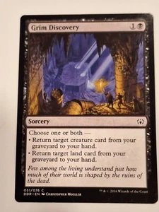 Grim Discovery - Duel Decks: Nissa vs. Ob Nixilis - Magic the Gathering MTG - Picture 1 of 2