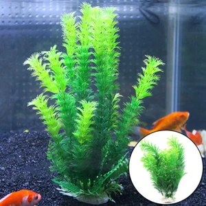 30cm Aquarium Large Artificial Fish Tank Plastic Ornament Water Plant - Picture 1 of 10