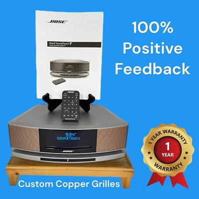 ✅ MINT Bose Wave SoundTouch Music System IV, SILVER / COPPER + Warranty - Image 1 of 4