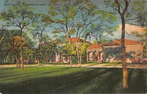 Postal TX: Museo Witte, Brackenbridge Park, San Antonio, Texas, publicada 1954 - Imagen 1 de 2