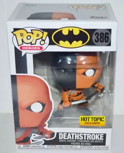 Funko POP! DC Comics Batman Deathstroke #386 Figure Hot Topic Exclusive MINT🔥 - Picture 1 of 6
