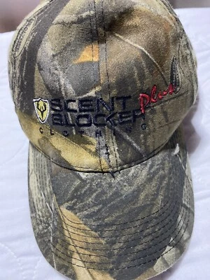 Camouflage Hat ScentBlocker Scent Control Deer Hunting Cap CAMO HAT - Image 1 of 4
