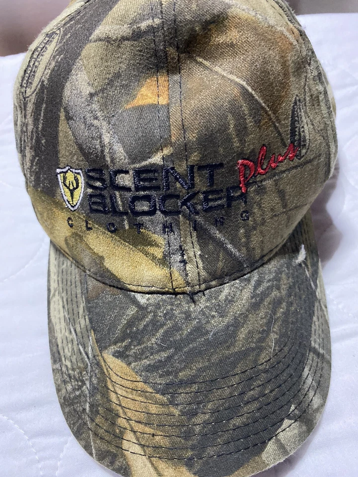Camouflage Hat ScentBlocker Scent Control Deer Hunting Cap CAMO HAT - Image 1 of 4