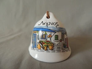Suvenir bell of Greek island Limnos hand made - Picture 1 of 6