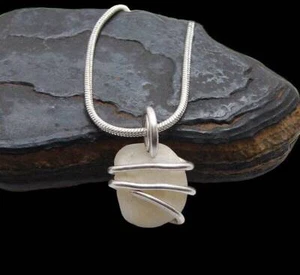 MUSTIKA FISH PEARL BEZOAR STONE AMULET PENDANT - FOUND DEEP INSIDE WILD FISH #41 - Picture 1 of 2