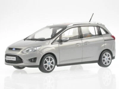Ford Grand C-Max grigio modellino Minichamps 1/43 - Immagine 1 di 3