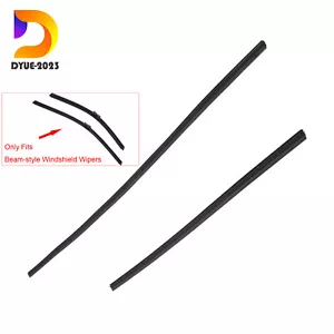 Front Wiper Refill Inserts for 2014-2019 Toyota Corolla 852140R040 8521402340 - Picture 1 of 7