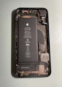 iPhone XR Housing Back Replacement Black Frame Space Gray Original OEM Grade A - Picture 1 of 10