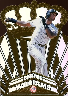 Colección Pacific Crown 1998 Bernie Williams #24 oro Foto 1 de 2