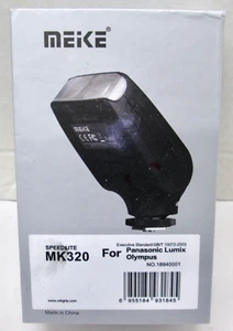 Meike MK320 Camera TTL Flash Speedlite For Panasonic/Olympus - Parts/Repair - Picture 1 of 4