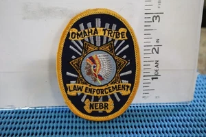 tribal indian police patch OHAHA TRIBE LAW ENFORCEMENT NEBRASKA BALL CAP SIZE - Picture 1 of 1