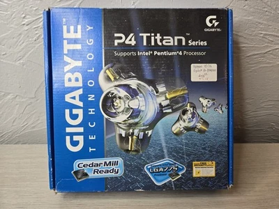 NEW Gigabyte P4-Titan Series GA-8VM800M-775, VIA P4M800 Chipset - Image 1 of 4