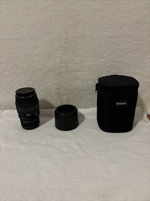 Sigma APO DG 70-300mm 4-5.6. APO DG MACRO CANON MT WORKS! W CASE FREE SHIPA - Image 1 of 4