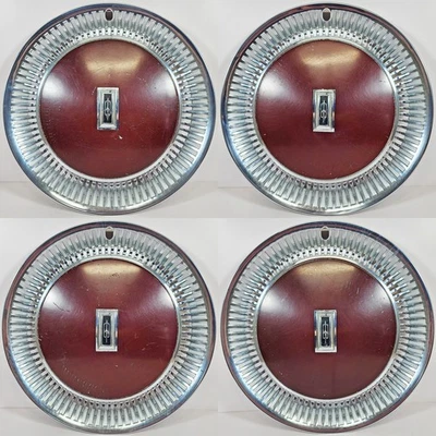 Oldsmobile 88 # 4041B 1974-1976 tapacubos/cubiertas de rueda de 15" GM # 00416309P SET/4 Foto 1 de 4