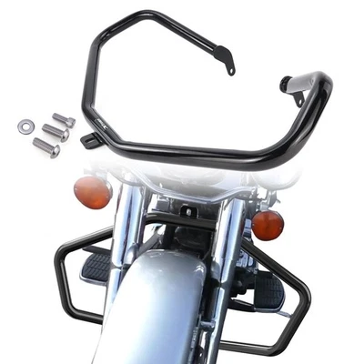 Jaulas de choque laterales protectoras de motor aptas para Harley Softail Fat Boy Lo FLSTFB 2010-2016 Foto 1 de 4