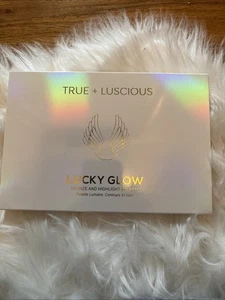 True + Luscious - Lucky Glow - Bronze And Highlight Palette NEW - Picture 1 of 2