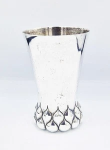 FINE GERMAN SOLID SILVER AUGSBURG STYLE BEAKER CUP c1920 - Picture 1 of 5