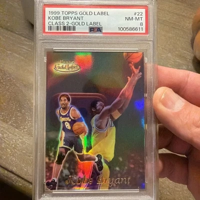 1999 Topps Gold Label Kobe Bryant PSA 8 Class 2 #22🔥📈Lakers GOAT - Image 1 of 4