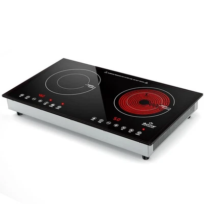 Cooktop de indução Duxtop 1800W 2 queimadores, queimadores de indução embutidos, duplo I... - Imagem 1 de 4