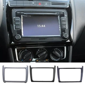 Panel de marco central de tablero para MK5 2014 2017 compatible con radio estéreo de automóvil 2DIN - Imagen 1 de 46