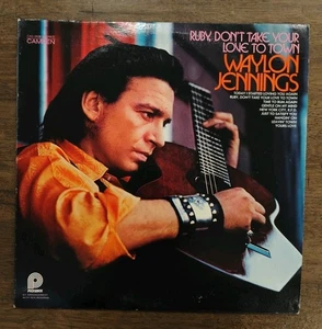 WAYLON JENNINGS Ruby, Don't Take Your Love To Town Vinyl Pickwick CAS-2608 1973 - Bild 1 von 4