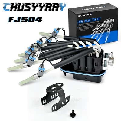 Juego de inyectores de araña de combustible para 1996-1999 GMC K1500 Suburban V8 5,7 L FJ504 93441235 Foto 1 de 4
