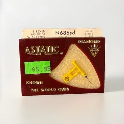 ASTATIC Diamond N686sd Sonotone Stylus (NOS) - Image 1 of 2