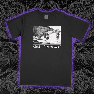 Slint Spiderland T-Shirt Vintage Post-Rock Band Graphic Tee Alternative Unisex - Image 1 of 3
