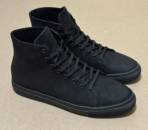 Zapatillas altas Thursday Premier negras mate para hombre talla 11 excelente forma - Imagen 1 de 8