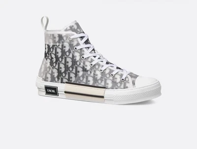 Dior B23 League High-Top Sneaker White/Blue Size 8 - Image 1 of 4