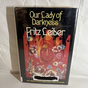 Our Lady of Darkness, Fritz Leiber, 1st American edition, HC, horror, sci-fi - Imagen 1 de 11