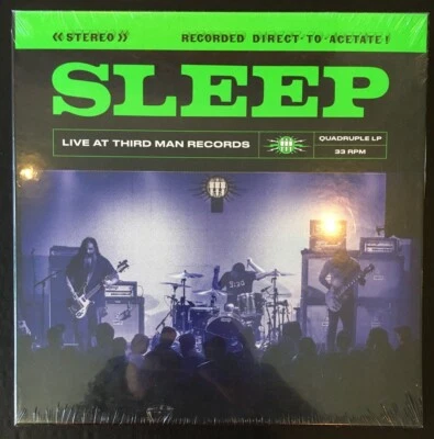 Sleep Live At Third Man Records Vault Package 39 4xLP+Poster No Patch New Sealed - Image 1 of 4