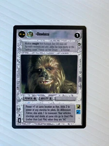Chewbacca - Premiere Limited 1995 - Black Border - Star Wars CCG - Picture 1 of 1