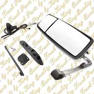 08-18 International Prostar Chrome Door Mirror LEFT 361847C93 REPRODUCTION - Bild 1 von 5