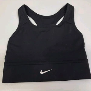 NWT Nike Dri Fit Girls Youth XS Black Sports Bra P/SP #6427 - Picture 1 of 4