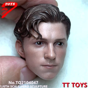 TTTOYS 1/6 Spider-Man Tom Holland Head Sculpt Fit 12inch Male PH TBL Figure Body - Picture 1 of 6