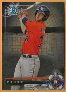 2017 Bowman Kyle Tucker Chrome Prospects Houston Astros BCP28 - Picture 1 of 2