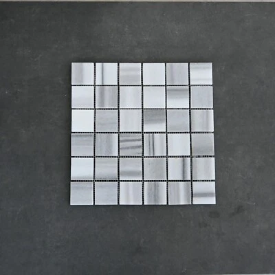 Equator Marble Polished 2" Mosaic (2 x 2 x 12) - Image 1 of 4
