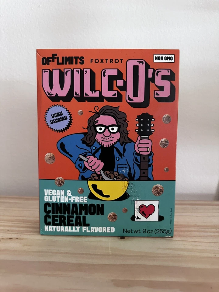 Cereal coleccionable Wilco Jeff Tweedy Wilc-o's Foto 1 de 4