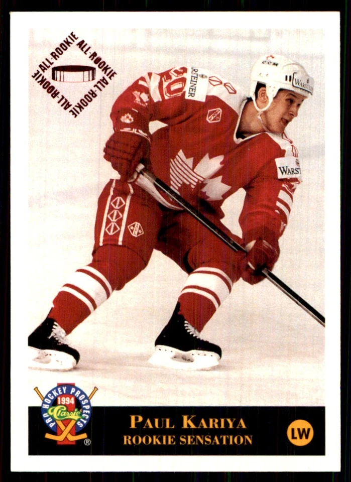 1994-95 Classic Pro Prospects Paul Kariya Canada #18 - Image 1 of 2
