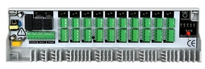 ESCO Regleta de terminales de regulación 10 salidas regleta de conmutación 230 V calefacción por suelo radiante regleta de terminales ajuste