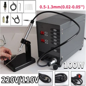 100W Automatic Jewelry Glasses Welder Welding Machine 220V/110V Pulse Argon Spot - Picture 1 of 20