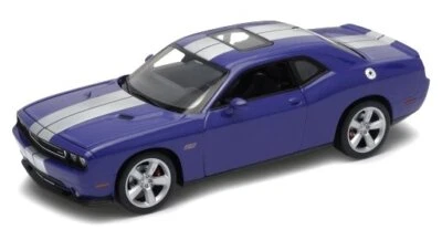 DODGE Challenger SRT - 2012 - purple - WELLY 1:24 - Immagine 1 di 4