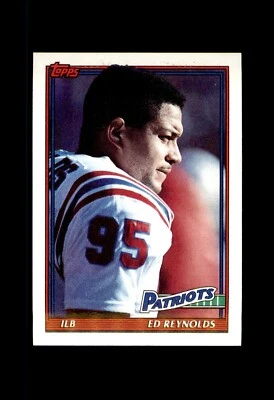 1991 TOPPS FOOTBALL PATRIOTS #611 ED REYNOLDS  - Image 1 of 2