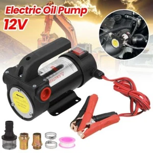 260W Dieselpumpe Ölabsaugpumpe Heizölpumpe Kraftstoffpumpe selbstansaugend 12V - Bild 1 von 11