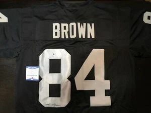Antonio Brown Signed Custom Black on-field style Football Jersey Beckett COA - Picture 1 of 2